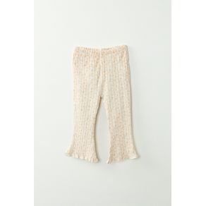 BAS BEBE NENA LEGGING OXFORD DE RIB ESTAMPA FRUTAS CORAL:9/12M